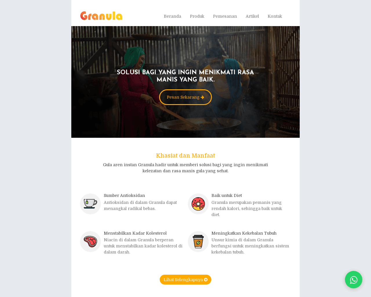 Granula - Gula Aren Instan