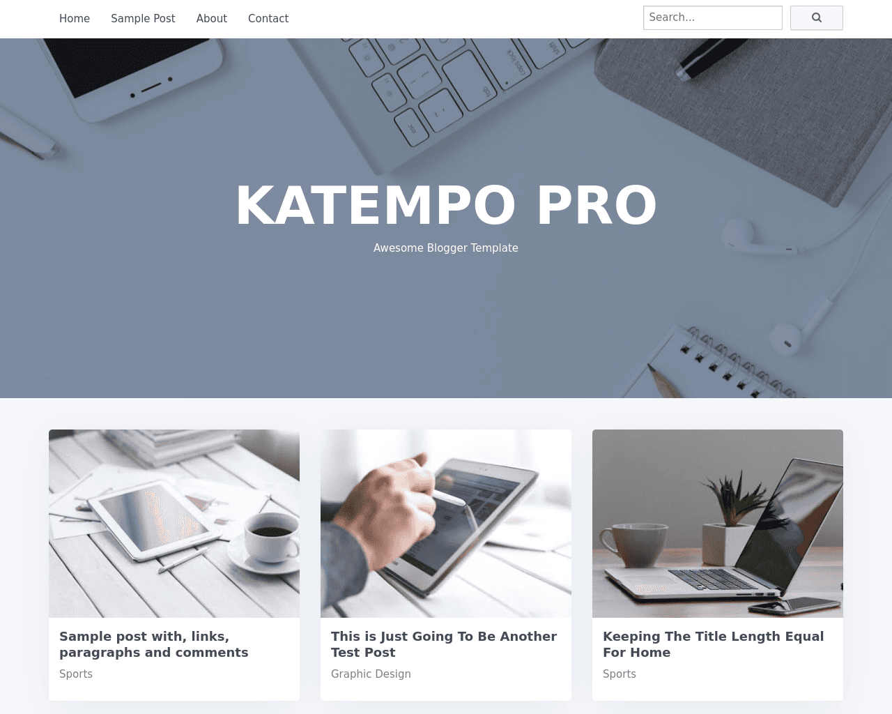 Katempo Pro - Web Design & Development