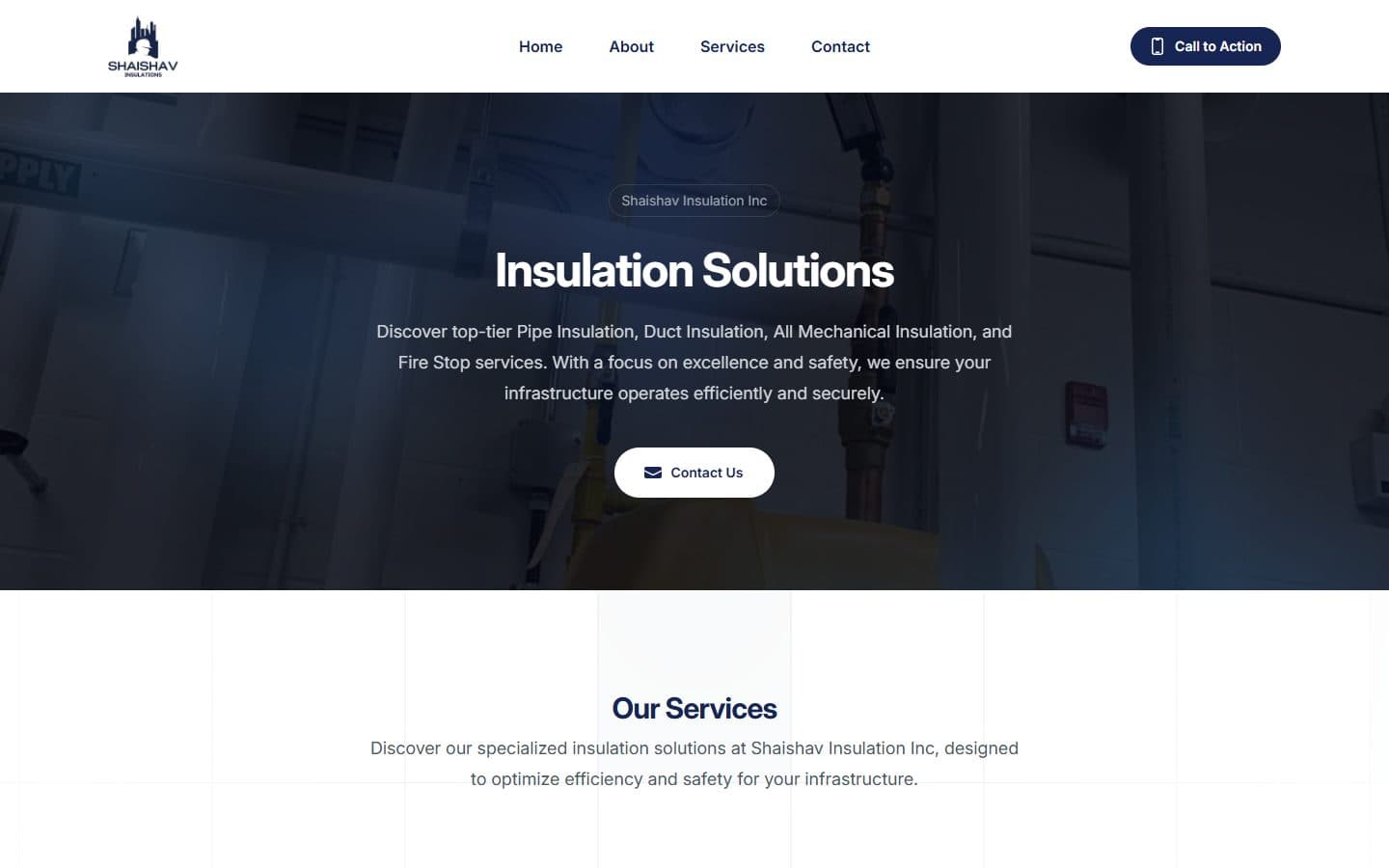 Shaishav Insulation Inc homepage: insulation solutions in Brampton